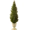 National Tree Company Potted Plants^60" Artificial Arborvitae