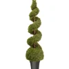 Topiaries / Shurbs-National Tree Company 60" Artificial Cedar Topiary