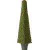 Topiaries / Shurbs-National Tree Company 48" Artificial Mini Boxwood Square