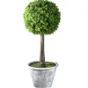 National Tree Company Potted Plants^18" Artificial Single Ball Topiary