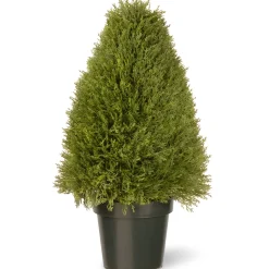 National Tree Company Potted Plants^30" Artificial Upright Juniper In Growers Pot