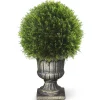 National Tree Company Potted Plants^27" Artificial Upright Juniper Ball Topiary