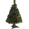 Fiber Optic-National Tree Company 24" Battery Operated Fiber Optic Ice Tree