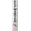 Christmas Accessories-National Tree Company 47" Elf Wanted Wall Sign