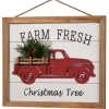 Christmas Accessories-National Tree Company 12.5" Farm Fresh Wall Art