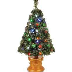 Fiber Optic-National Tree Company 36" Fiber Optic Evergreen Fireworks