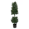 National Tree Company Topiaries / Shurbs^4 Ft. Boxwood Cone And Ball Topiary In Nursery Pot