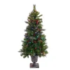 Slim-National Tree Company 4 Ft. Crestwood® Spruce Entrance Tree With Twinkly Led Lights