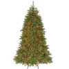 National Tree Company Full^7.5 Ft Dunhill Fir Tree With Multicolor Lights