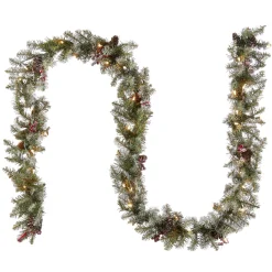 7' To 10' Garland-National Tree Company 9 Ft. Dunhill(R) Fir Garland With Clear Lights