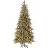 Slim-National Tree Company 7.5 Ft. Dunhill(R) Fir Slim Tree With Clear Lights