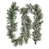 7' To 10' Garland-National Tree Company 9 Ft. Hgtv Home Collection Pre-Lit Black Tie Cedar Garland