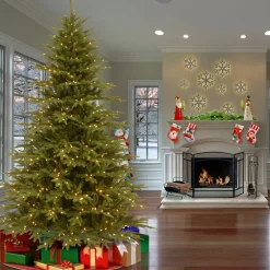 Full-National Tree Company 7.7 Ft. Monterey Fir Tree With Clear Lights