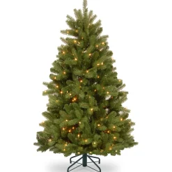 National Tree Company Full^4.5 Ft Newberry® Spruce Tree With Clear Lights