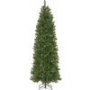 7Ft - 9Ft-National Tree Company 7.5 Ft. Pennington Fir Pencil Tree With Clear Lights