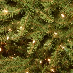 Full-National Tree Company 7.5 Ft Powerconnec(Tm) Dunhill Fir Tree With Clear Lights