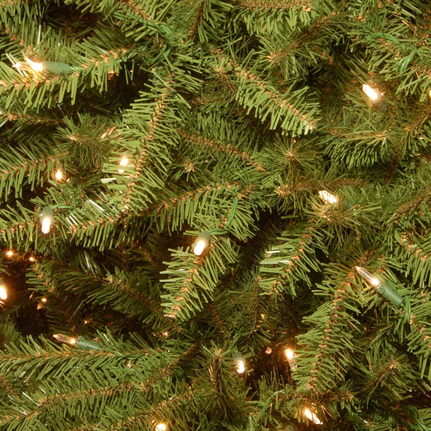 Full-National Tree Company 7.5 Ft Powerconnec(Tm) Dunhill Fir Tree With Clear Lights