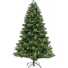 Full-National Tree Company 7 Ft Pre-Lit Montreal Pine Tree With Led Lights