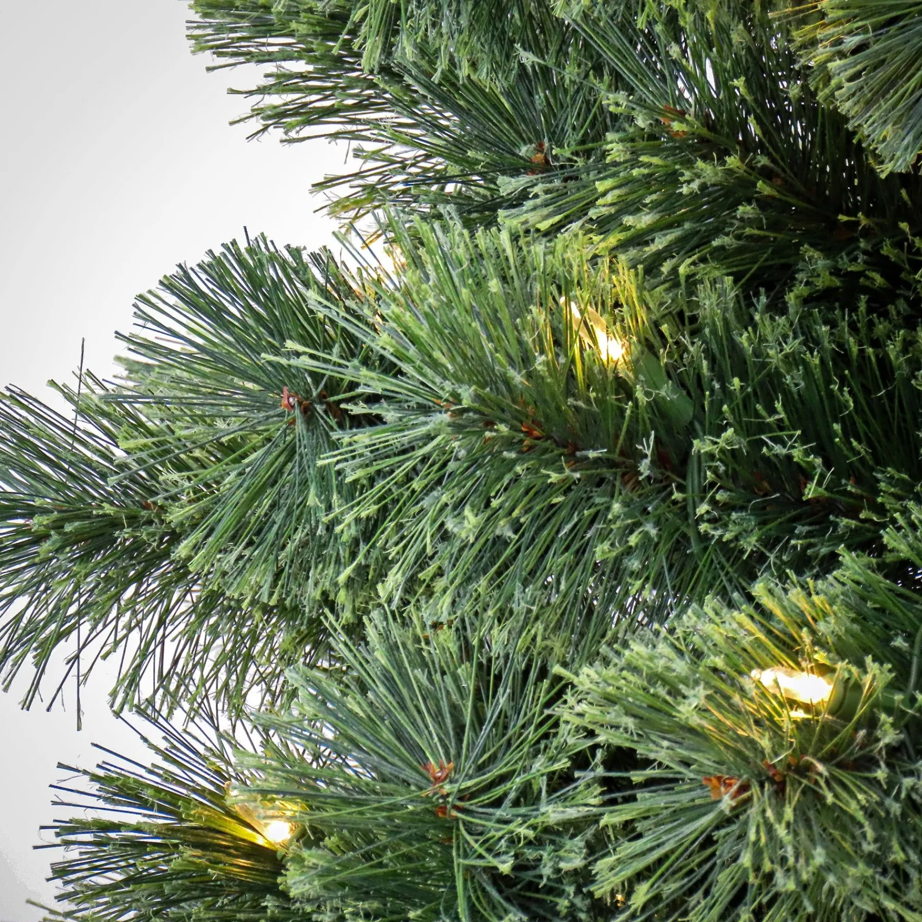 Slim-National Tree Company 7.5 Ft. Pre-Lit Pilchuck Pine Tree With Led Lights