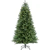 7Ft - 9Ft-National Tree Company 7.5 Ft. Pre-Lit Spada Pine Tree With Led Lights