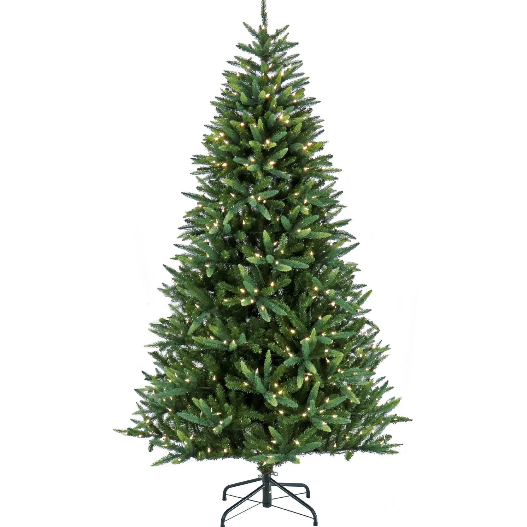 7Ft - 9Ft-National Tree Company 7.5 Ft. Pre-Lit Spada Pine Tree With Led Lights