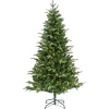 5Ft - 6Ft-National Tree Company 6 Ft. Pre-Lit Whatcom Pine Tree With Led Lights