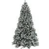 National Tree Company Full^7.5 Ft. Snowy North Valley® Spruce Tree With Clear Lights