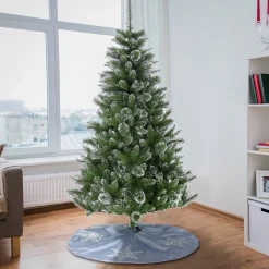 Full-National Tree Company 6 Ft. Snowy Sierra Spruce Tree