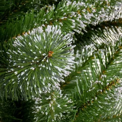 5Ft - 6Ft-National Tree Company 6 Ft. Snowy Sierra Spruce Tree