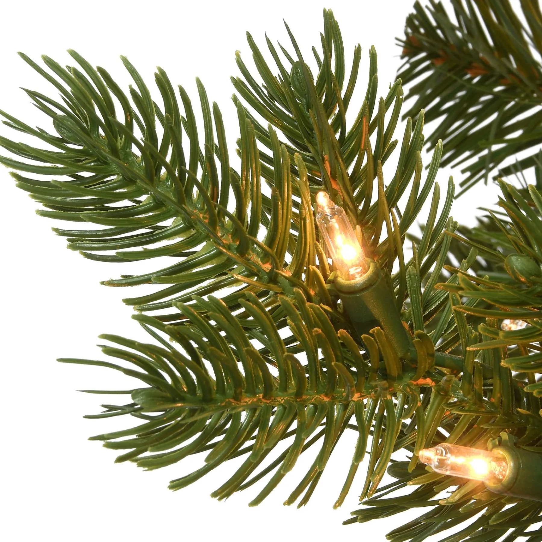 7Ft - 9Ft-National Tree Company 7.5 Ft Victoria Spruce Tree With Clear Lights