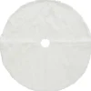Christmas Tree Skirt-National Tree Company 52" General Store Collection White Faux Fur Tree Skirt