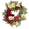 Harvest Wreath-National Tree Company 22" Harvest Wreath With Peony, Pumpkin And Bow
