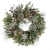 25" To 36" Wreath-National Tree Company 28" Hgtv Home Collection Pre-Lit Cozy Winter Wreath
