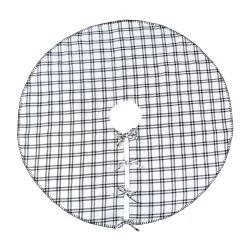 Christmas Tree Skirt-National Tree Company 48" Hgtv Home Collection Ric Rac Border Tree Skirt