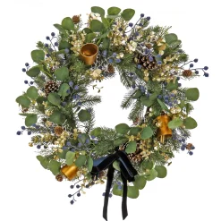25" To 36" Wreath-National Tree Company 28" Hgtv Home Collection Swiss Chic Wreath