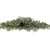 Christmas Greenery-National Tree Company 60" Hgtv Home Collection Swiss Chic Mantle Swag