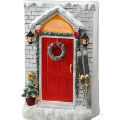Christmas Accessories-National Tree Company 10" Holiday Door Front