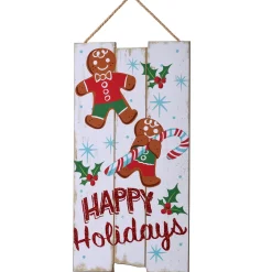 Christmas Accessories-National Tree Company 18" Holiday Wall Art