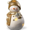 Christmas Accessories-National Tree Company 8 In Lighted Holiday Snowman Decor