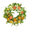 National Tree Company Home & Garden Decor^24" Lemons, Hydrangeas And Buttercups Wreath