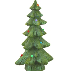 Christmas Accessories-National Tree Company 22" Lighted Ceramic Christmas Tree