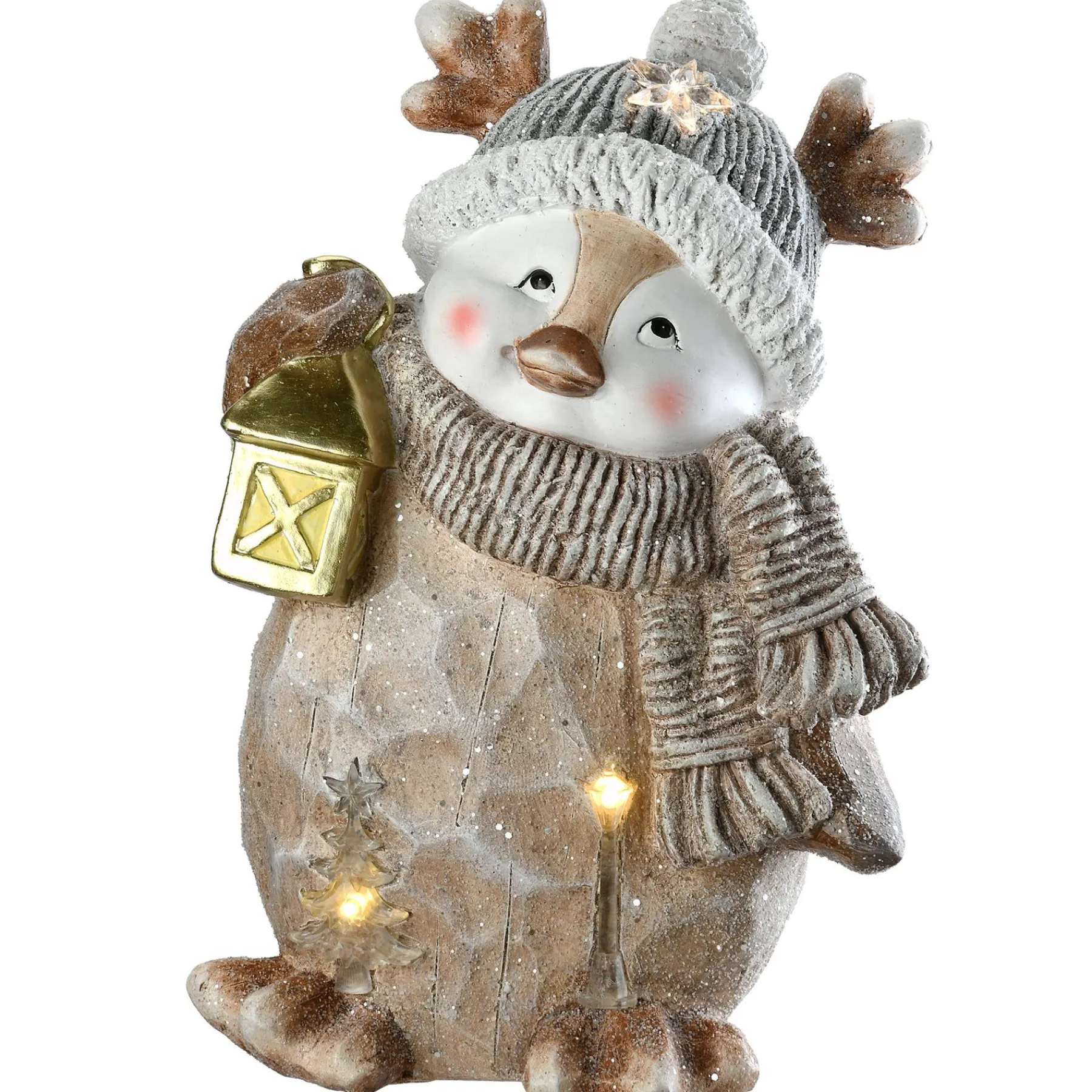 Christmas Accessories-National Tree Company 16" Lighted Penguin Figurine