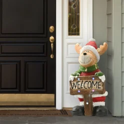 Christmas Accessories-National Tree Company 29" Lighted Reindeer Decor Piece