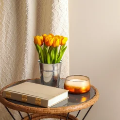 Flower Bouquets-National Tree Company 9" Orange Tulip Bouquet