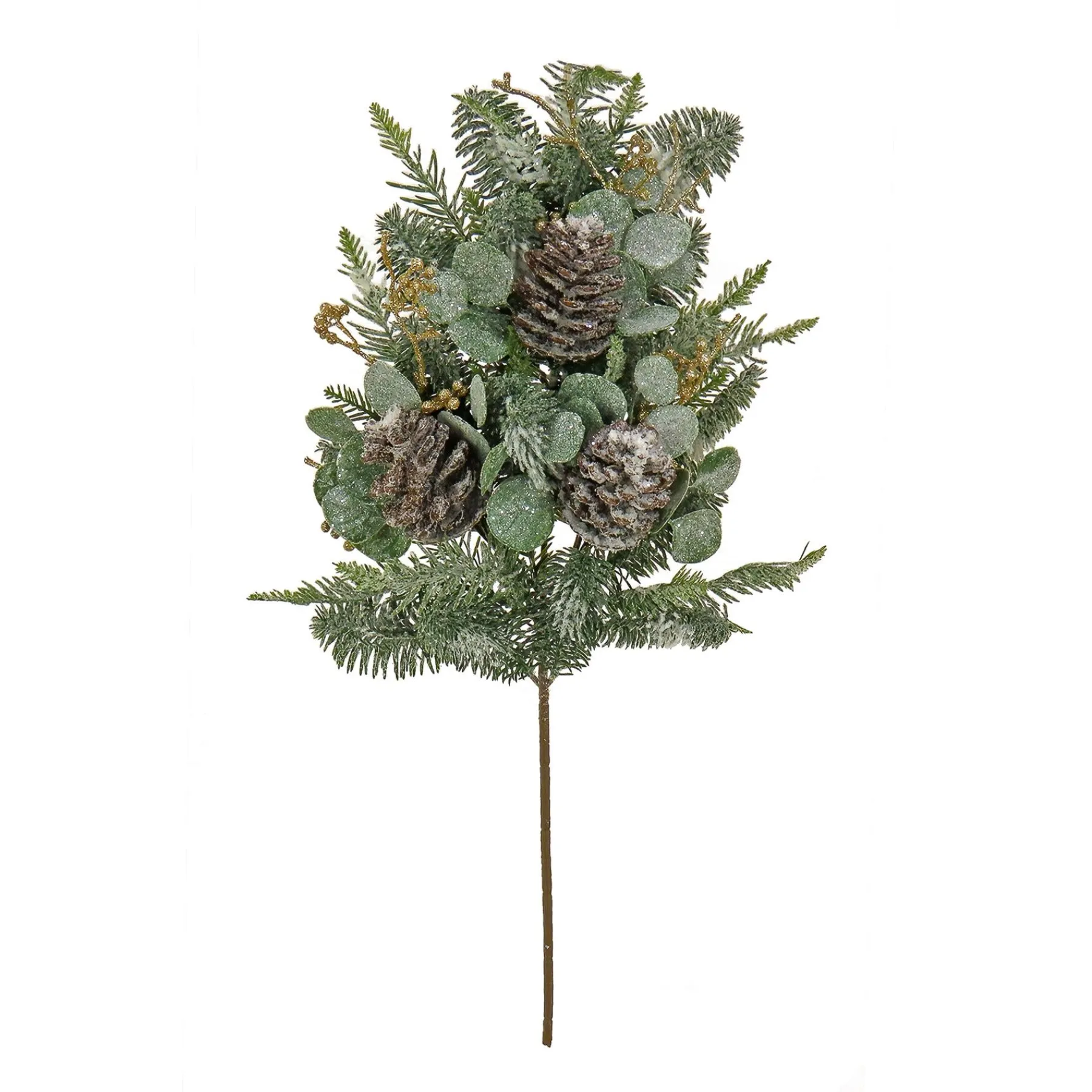 Christmas Greenery-National Tree Company 27" Pine And Eucalyptus Plastic Spray