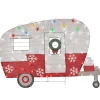 Christmas Outdoor Accessories-National Tree Company 32" Pre-Lit Christmas Camper