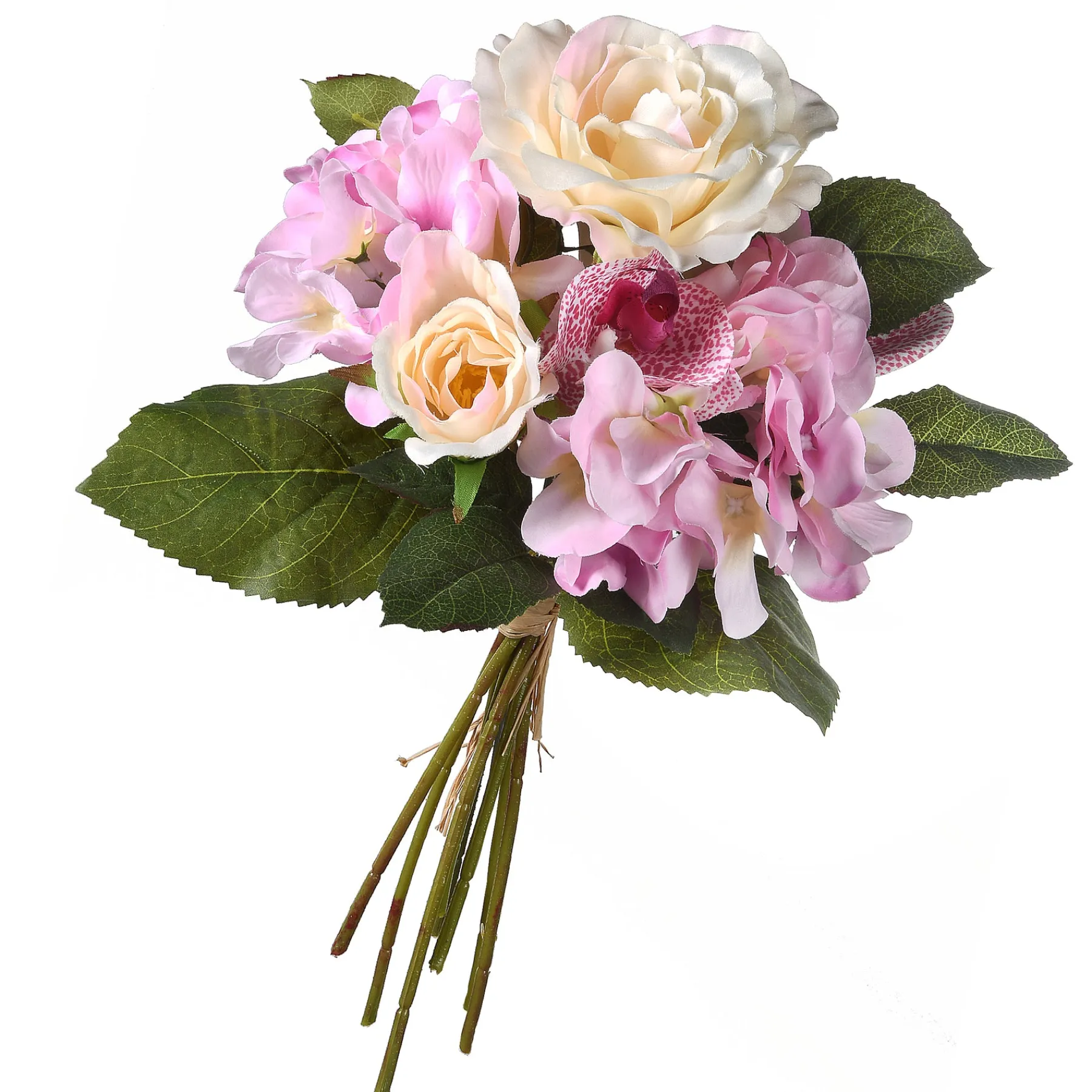 National Tree Company Flower Bouquets^12" Rose And Orchids Bundle