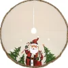 Christmas Tree Skirt-National Tree Company 48" Rural Homestead Collection Santa Tree Skirt