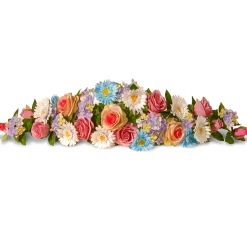 National Tree Company Home & Garden Decor^33" Spring Flowers Swag