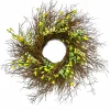 National Tree Company Flower Wreaths^24" Spring Yellow Forsythia Twig Wreath